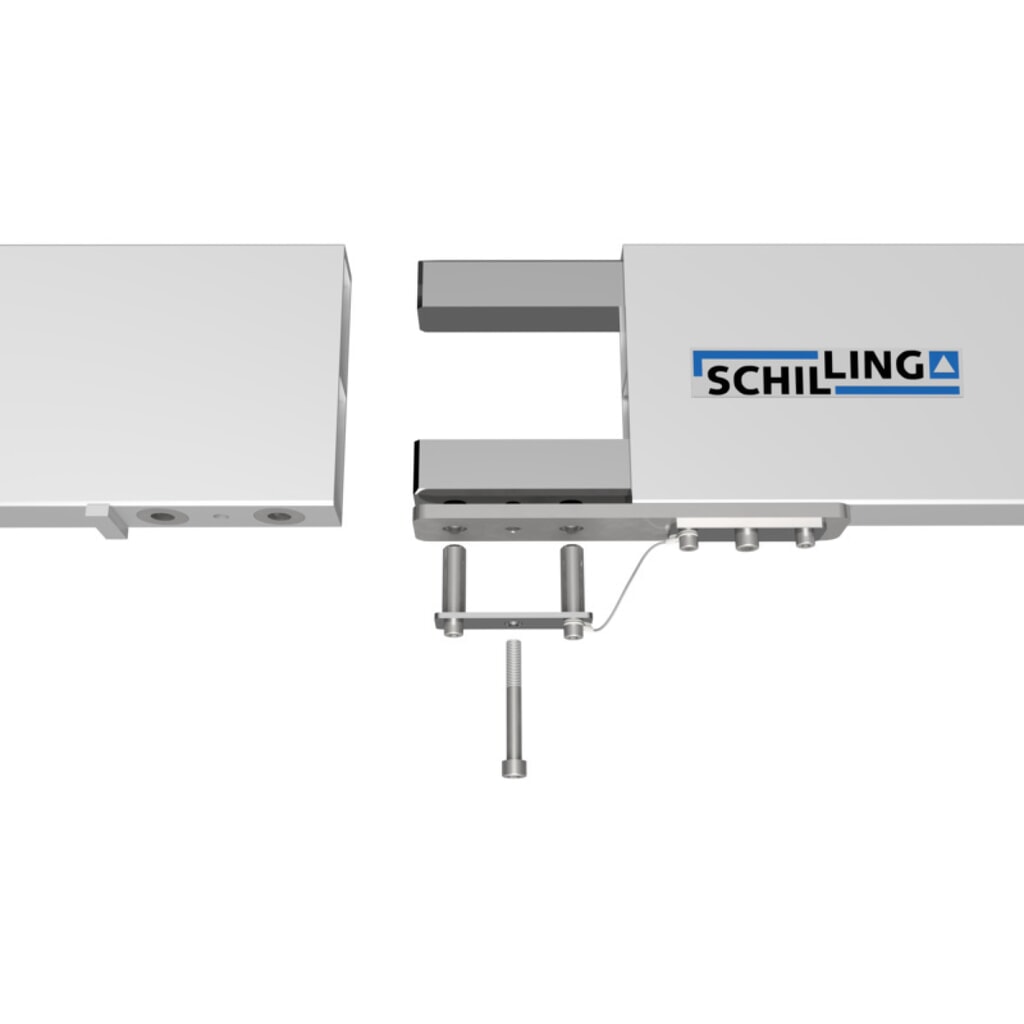 Número de imagen del producto 7: Grúa pórtico de aluminio SCHILLING con soporte divisible, punto de enganche 1.249-2.349 mm, CC 500 kg