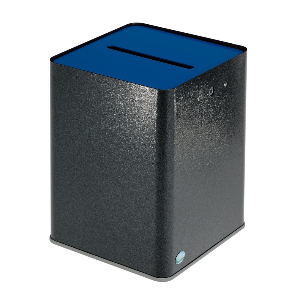 Imagen del producto: Guardapapeles P40 de VAR ®, cumple la LPD, plata vieja/azul