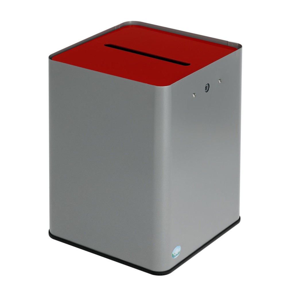 Imagen del producto: Guardapapeles P40 de VAR ®, cumple la LPD, plata/rojo