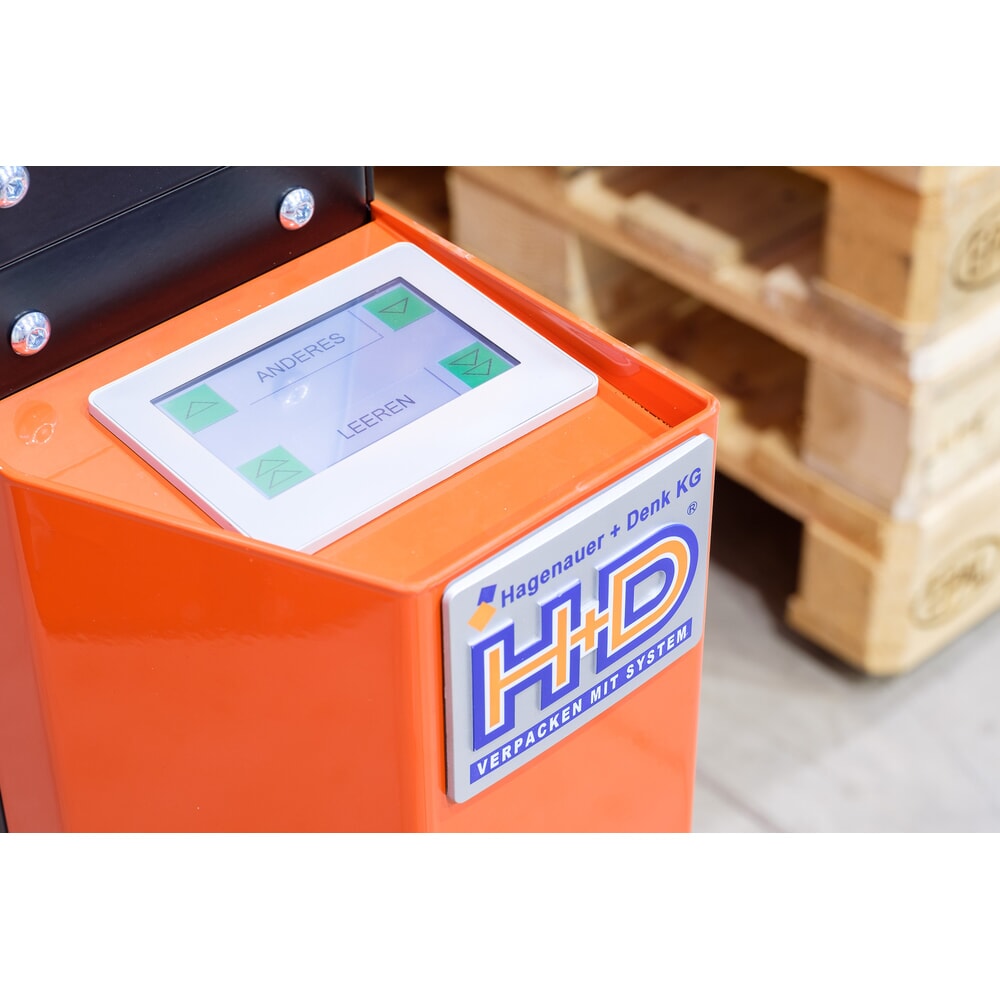 PalServer almacén de palets Hagenauer+Denk Universal, 15 palets, AnxL 1000 x 1200 mm, naranja sanguina Número de imagen del producto 2: PalServer almacén de palets Hagenauer+Denk Universal, 15 palets, AnxL 1000 x 1200 mm, naranja sanguina