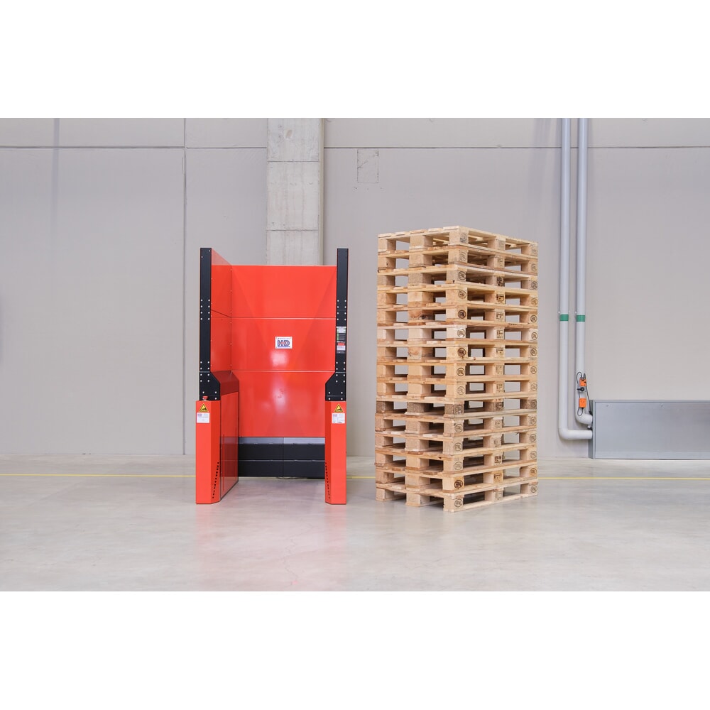 PalServer almacén de palets Hagenauer+Denk Universal, 15 palets, AnxL 1000 x 1200 mm, naranja sanguina Número de imagen del producto 4: PalServer almacén de palets Hagenauer+Denk Universal, 15 palets, AnxL 1000 x 1200 mm, naranja sanguina