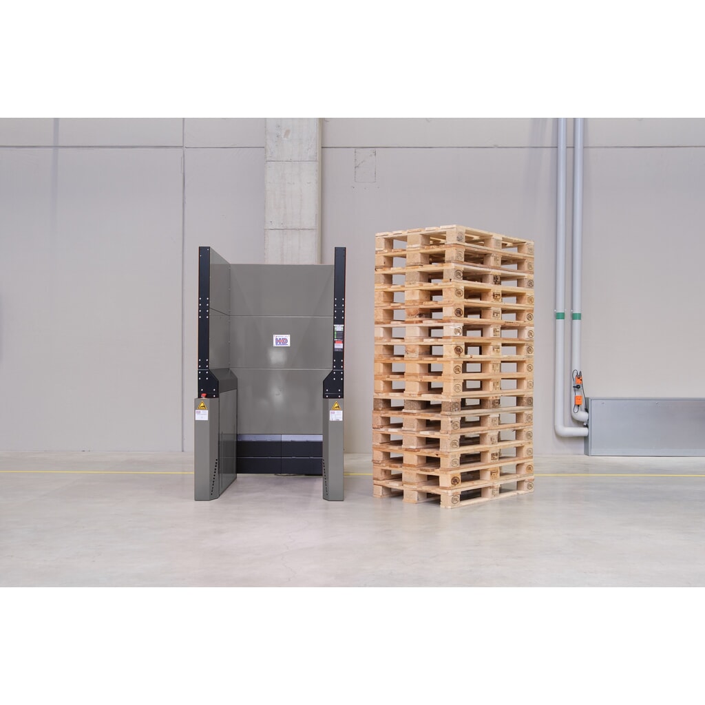 Número de imagen del producto 4: Almacén de palets PalServer Universal de Hagenauer+Denk, 15 palets, AnxL 1000 x 1.200 mm, acero inoxidable