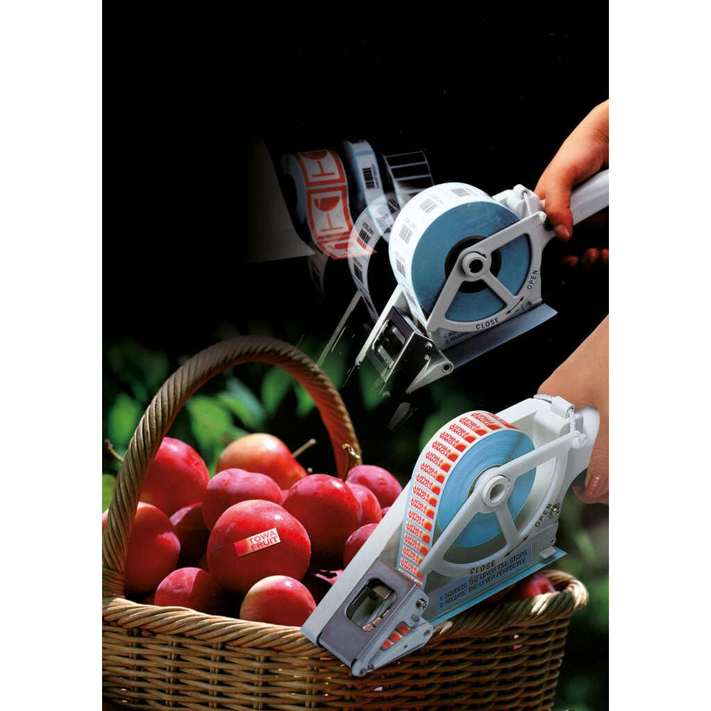 Número de imagen del producto 2: Dispensador de etiquetas manual TO 30: compacto para etiquetas pequeñas (25–30 mm de ancho), altura de etiqueta 20–60 mm