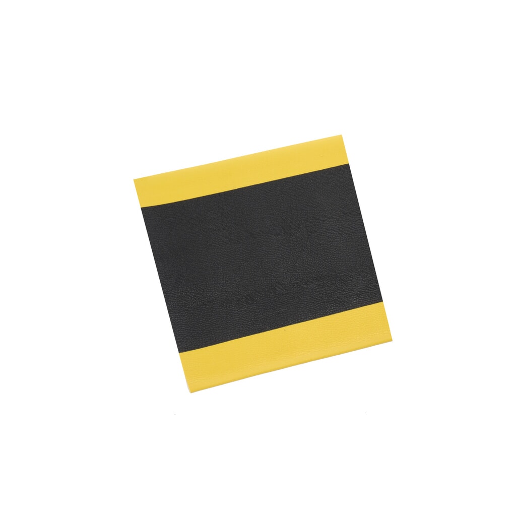 Alfombrilla antifatiga ErgoSoft Classic de HEMMDAL, texturizada, 1 capa, L x A 600 x 600 mm, negra/amarilla Imagen del producto: Alfombrilla antifatiga ErgoSoft Classic de HEMMDAL, texturizada, 1 capa, L x A 600 x 600 mm, negra/amarilla