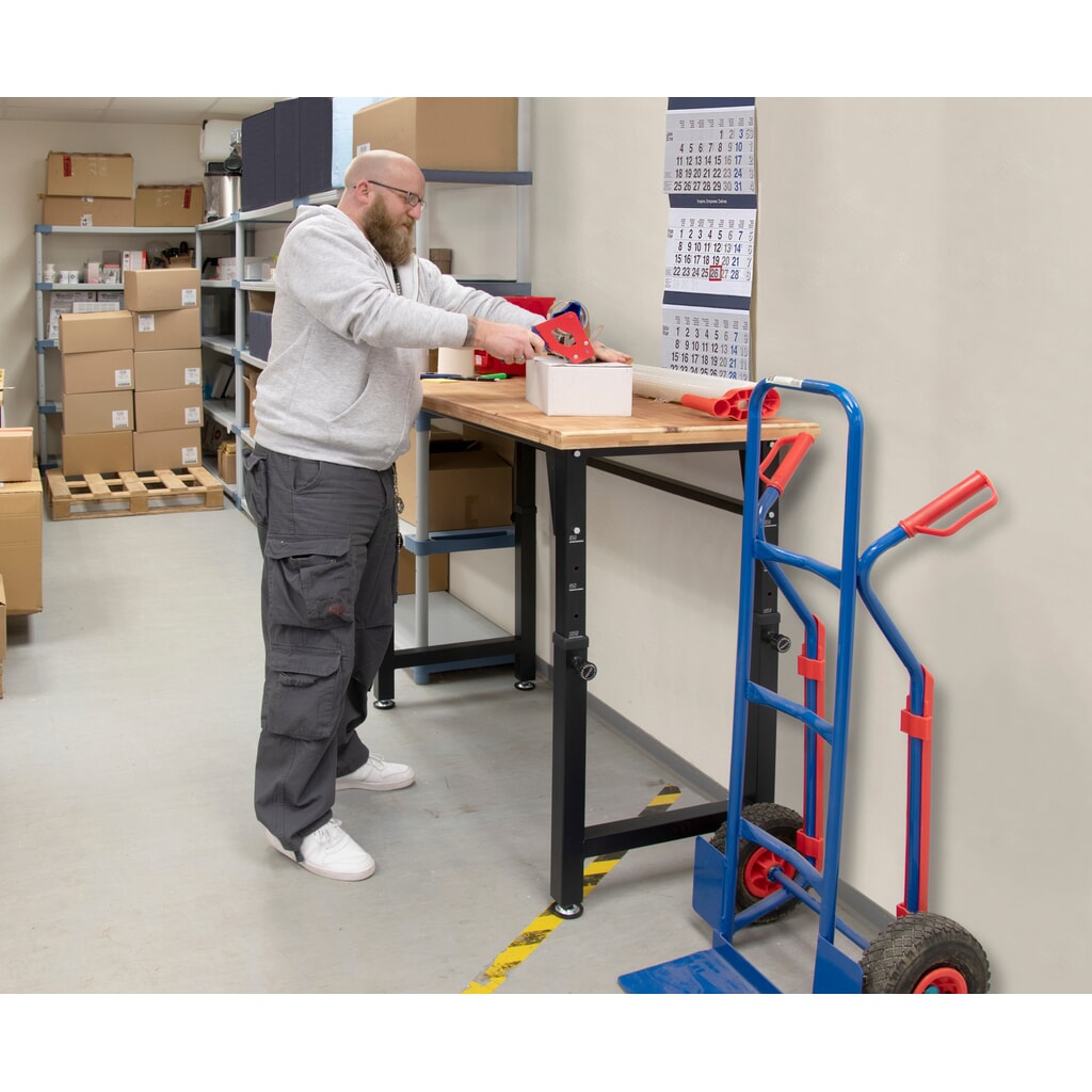HEMMDAL Banco de trabajo ajustable en altura 200kg Número de imagen del producto 4: HEMMDAL Banco de trabajo ajustable en altura 200kg