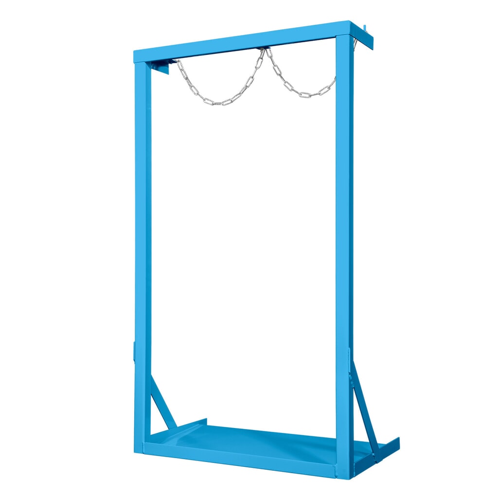 Soporte para bombonas de gas HEMMDAL para 2 bombonas de acero de 10 litros Imagen del producto: Soporte para bombonas de gas HEMMDAL para 2 bombonas de acero de 10 litros