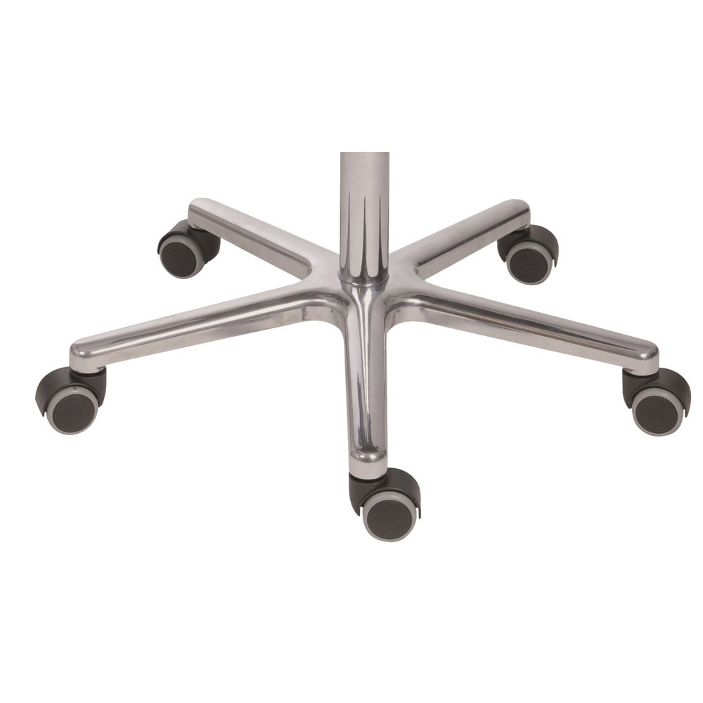 Número de imagen del producto 2: Taburete giratorio HEMMDAL XXL, asiento de haya, altura de asiento de 470-650 mm, ruedas