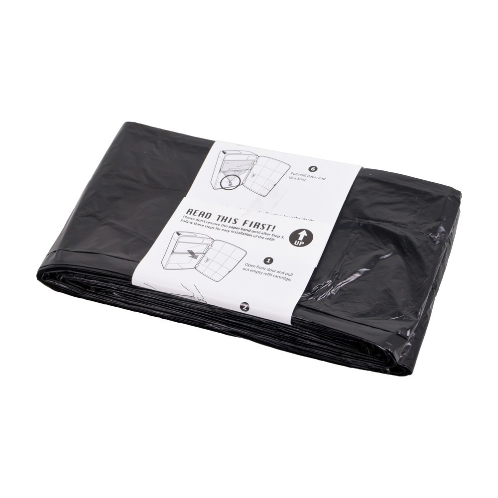 Número de imagen del producto 2: Sistema de bolsas de basura JANIBELL Prix, negro