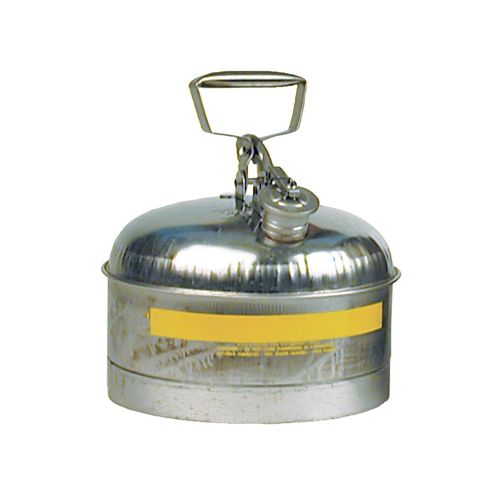Imagen del producto: Jarra de seguridad Justrite® Eagle modelo I, acero inoxidable, 9,5 litros