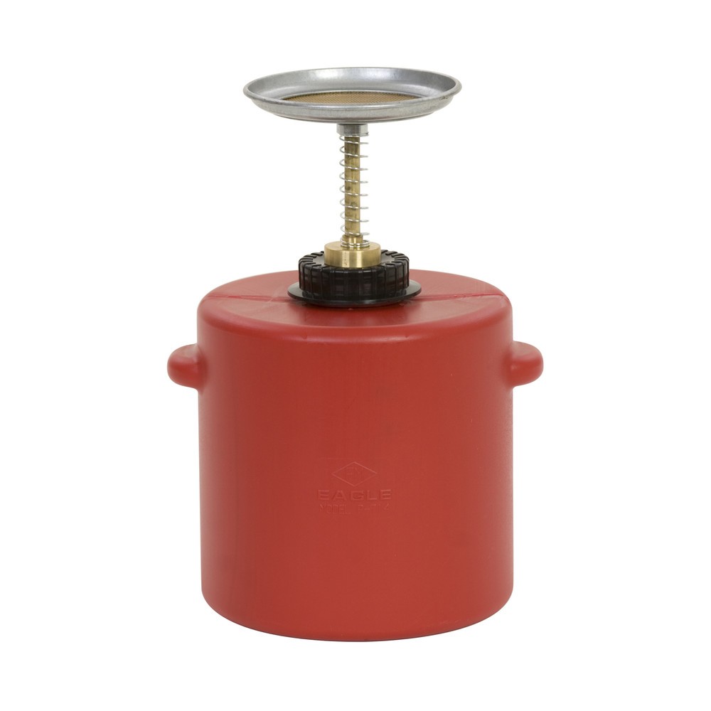 Imagen del producto: Jarra empapadora Justrite® Eagle, polietileno de alta densidad, 1 litro