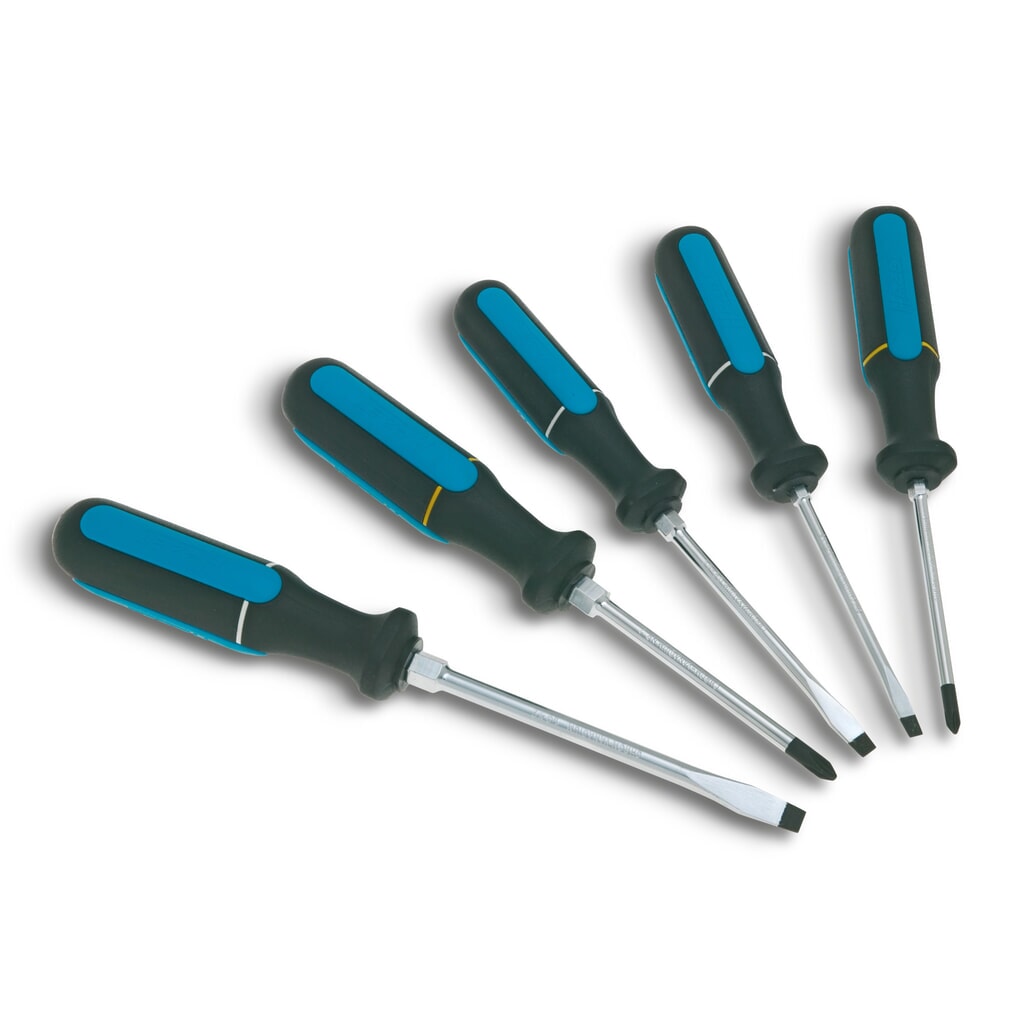 Juego de destornilladores HAZET®, 5 piezas Imagen del producto: Juego de destornilladores HAZET®, 5 piezas