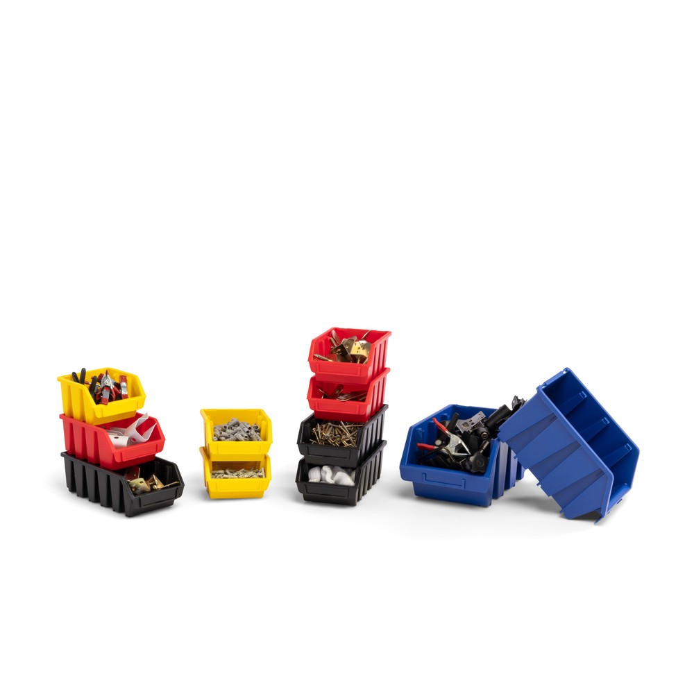 Número de imagen del producto 5: Juego de gavetas HEMMDAL XL, HxAxF 126 x 170 x 240 mm, negro, 10 uds/UV