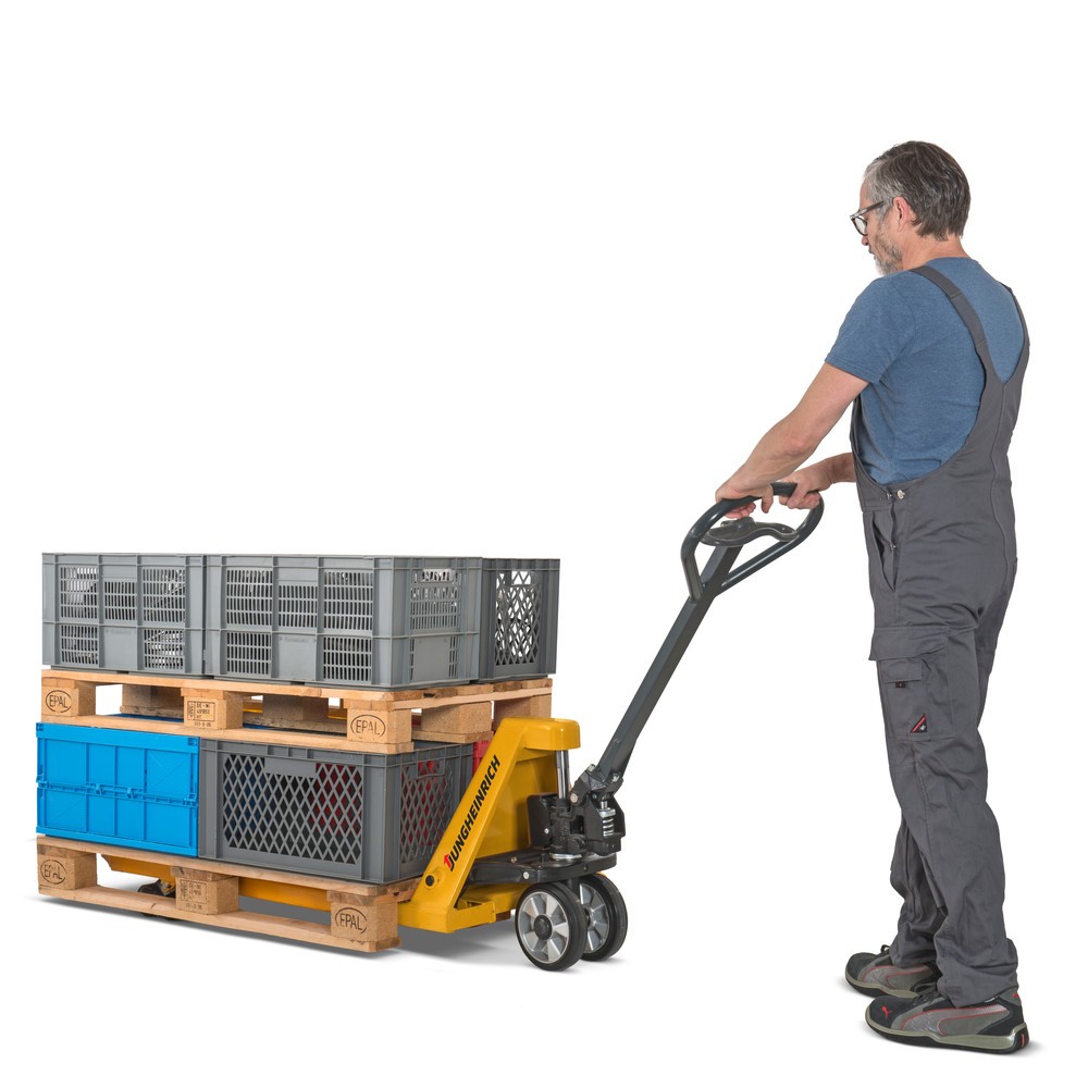 Número de imagen del producto 7: Jungheinrich Transpaleta manual AM 20, LH 1150 mm, poliuretano, rodillos en tándem