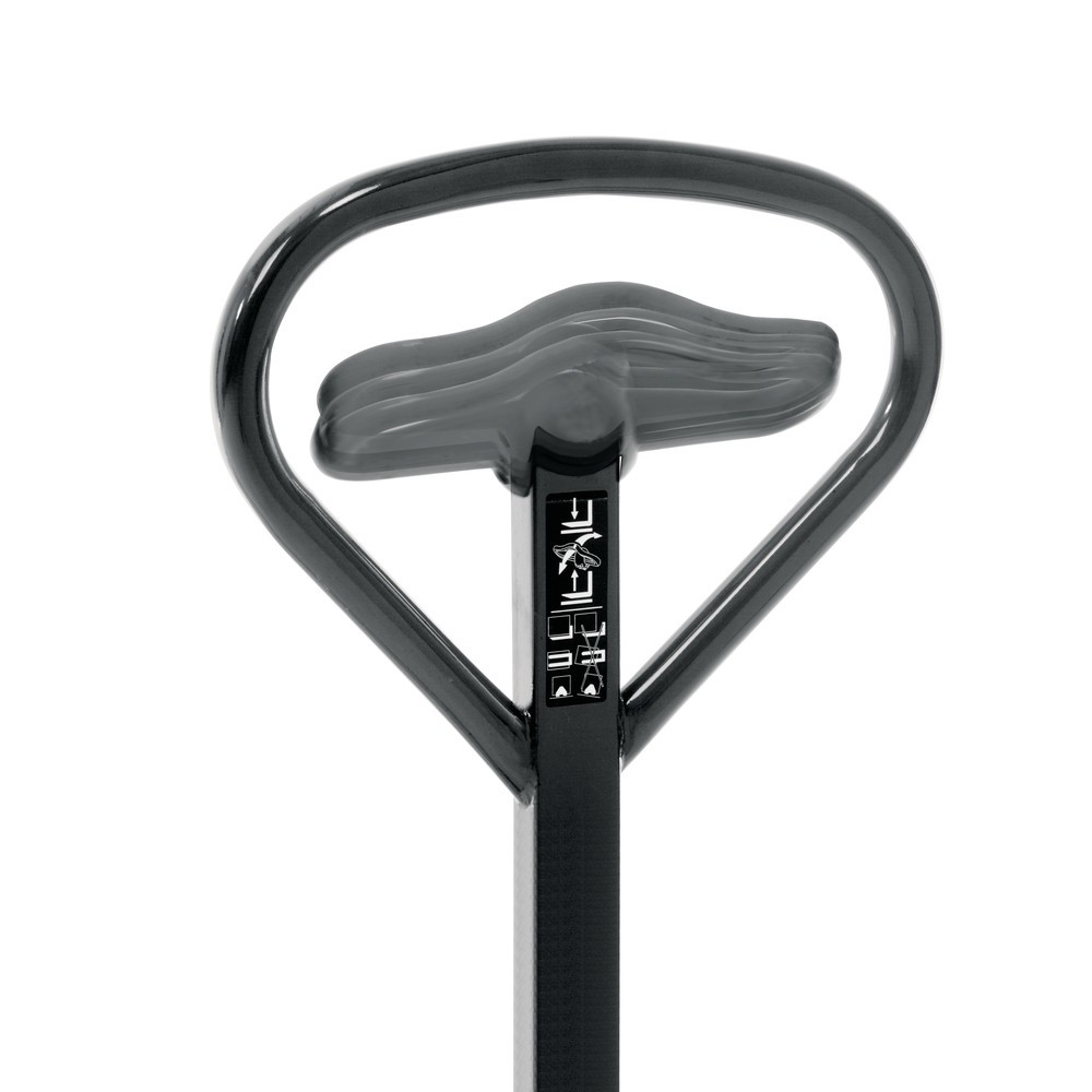 Número de imagen del producto 2: Jungheinrich Transpaleta manual AM 22 con elevación rápida, ruido amortiguado, LH 1.150 mm, caucho/poliuretano, rodillos en tándem