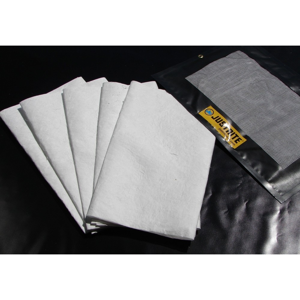 Imagen del producto: Justrite - Almohadilla de goteo L x An (910 x 610 mm, litros x W), capacidad de 7 L