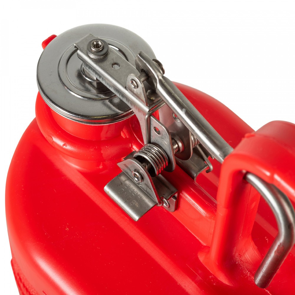 Número de imagen del producto 2: Justrite - Contenedor de seguridad (HDPE, tipo I, 4 L), color rojo