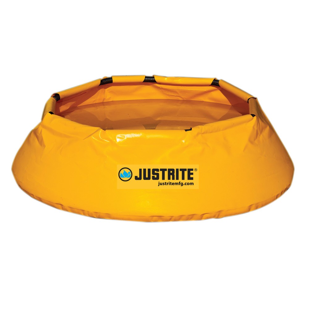 Número de imagen del producto 1: Justrite - Baño de emergencia, diámetro 1.295 mm, capacidad 250 litros
