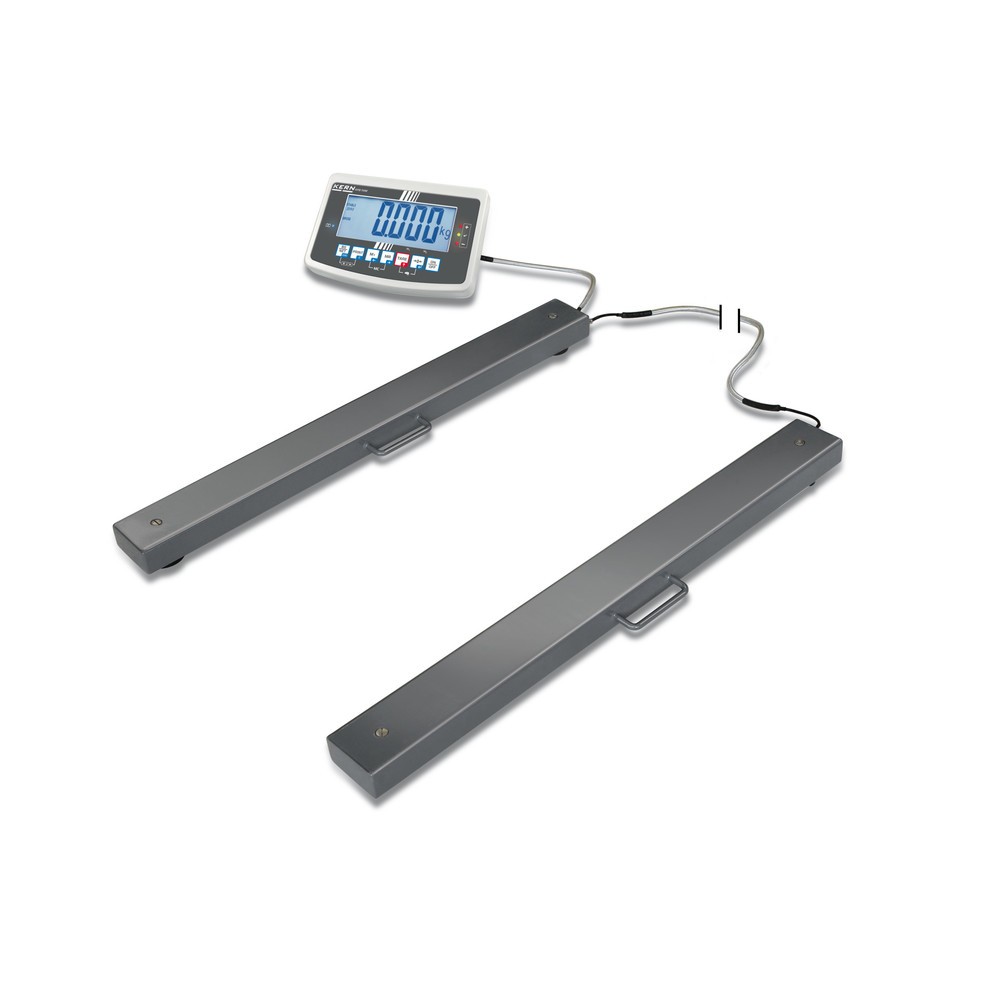 Imagen del producto: KERN Barras pesadoras de acero, L x An 1.200 x 120 mm, capacidad máx. 1.500 kg