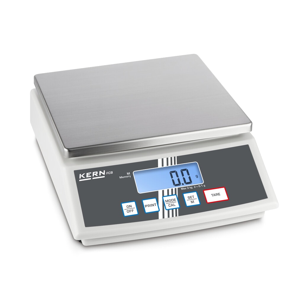 KERN Báscula compacta BASIC, capacidad máxima 12 kg Imagen del producto: KERN Báscula compacta BASIC, capacidad máxima 12 kg