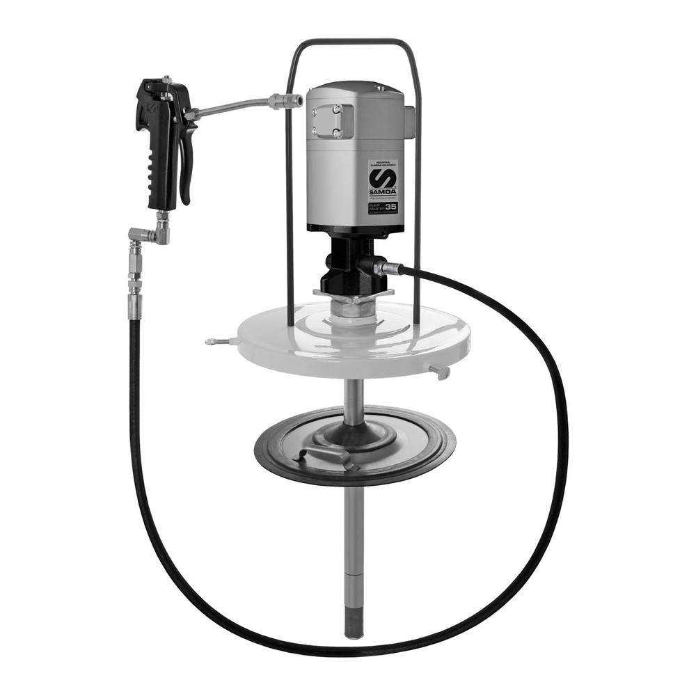 Imagen del producto: Kit de bombeo Samoa-Hallbauer PM35 60:1 portátil para recipientes de 18 kg