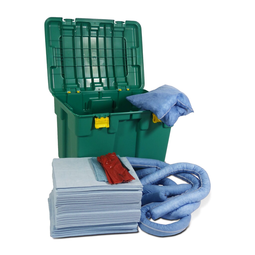 Kit de Emergencia Rollbox Aceite 150L Azul Número de imagen del producto 2: Kit de Emergencia Rollbox Aceite 150L Azul