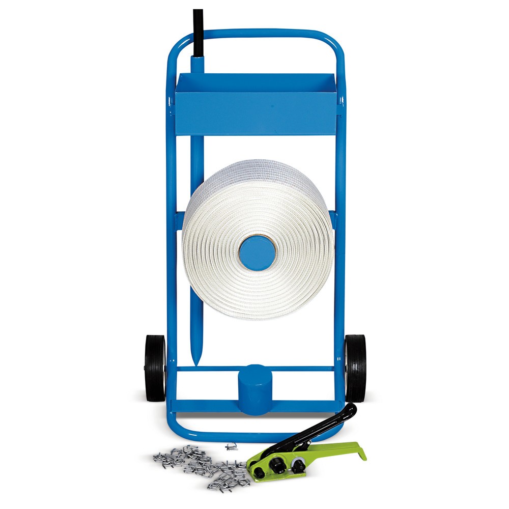 Imagen del producto: Kit de flejado Komfort para flejes PET, para anchura de 13mm
