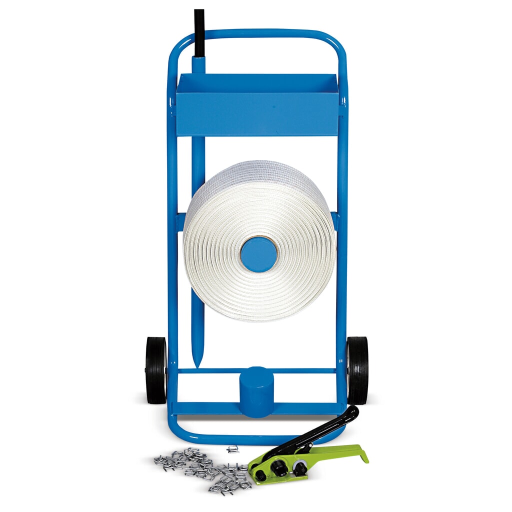 Imagen del producto: Kit de flejado Komfort para flejes PET, para anchura de 13mm