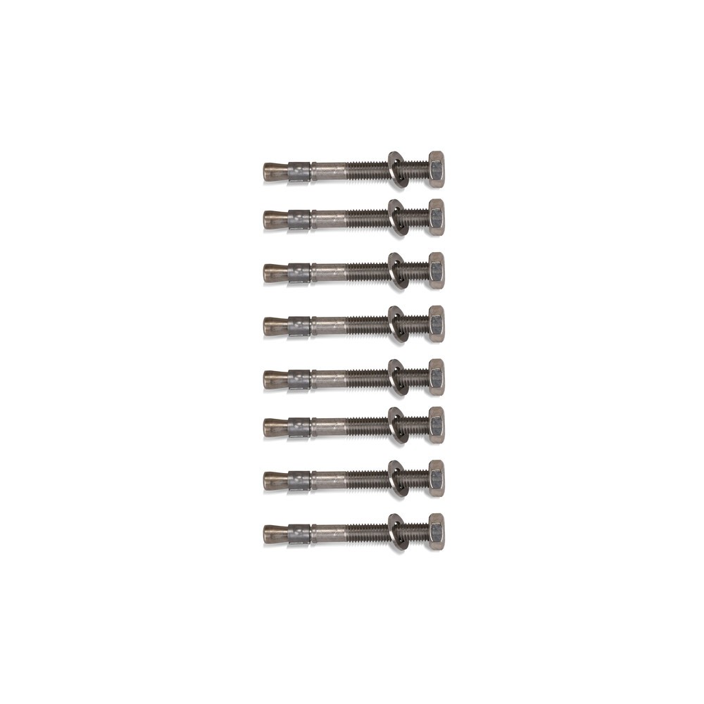 Número de imagen del producto 3: Kit de montaje de anclaje de tierra de acero inoxidable 8pcs/VE