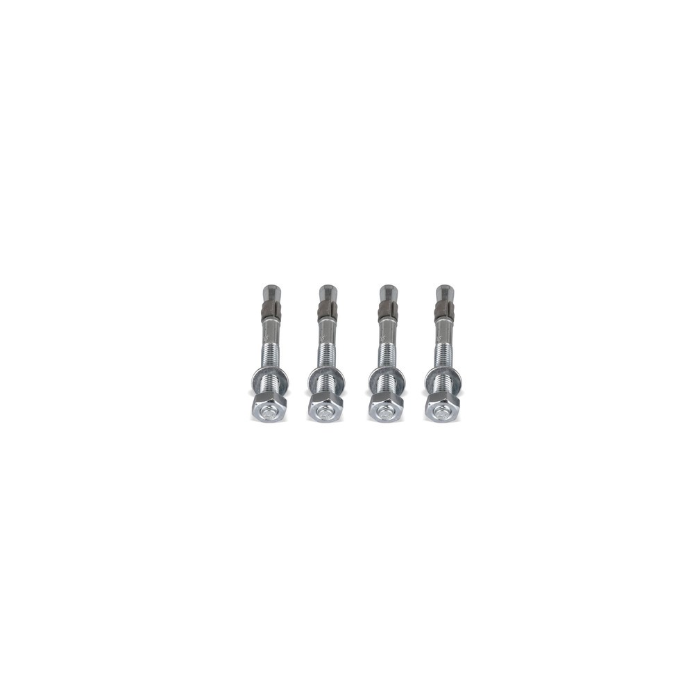 Número de imagen del producto 5: Kit de montaje de anclaje de piso de acero galvanizado en caliente 4 ud/caja