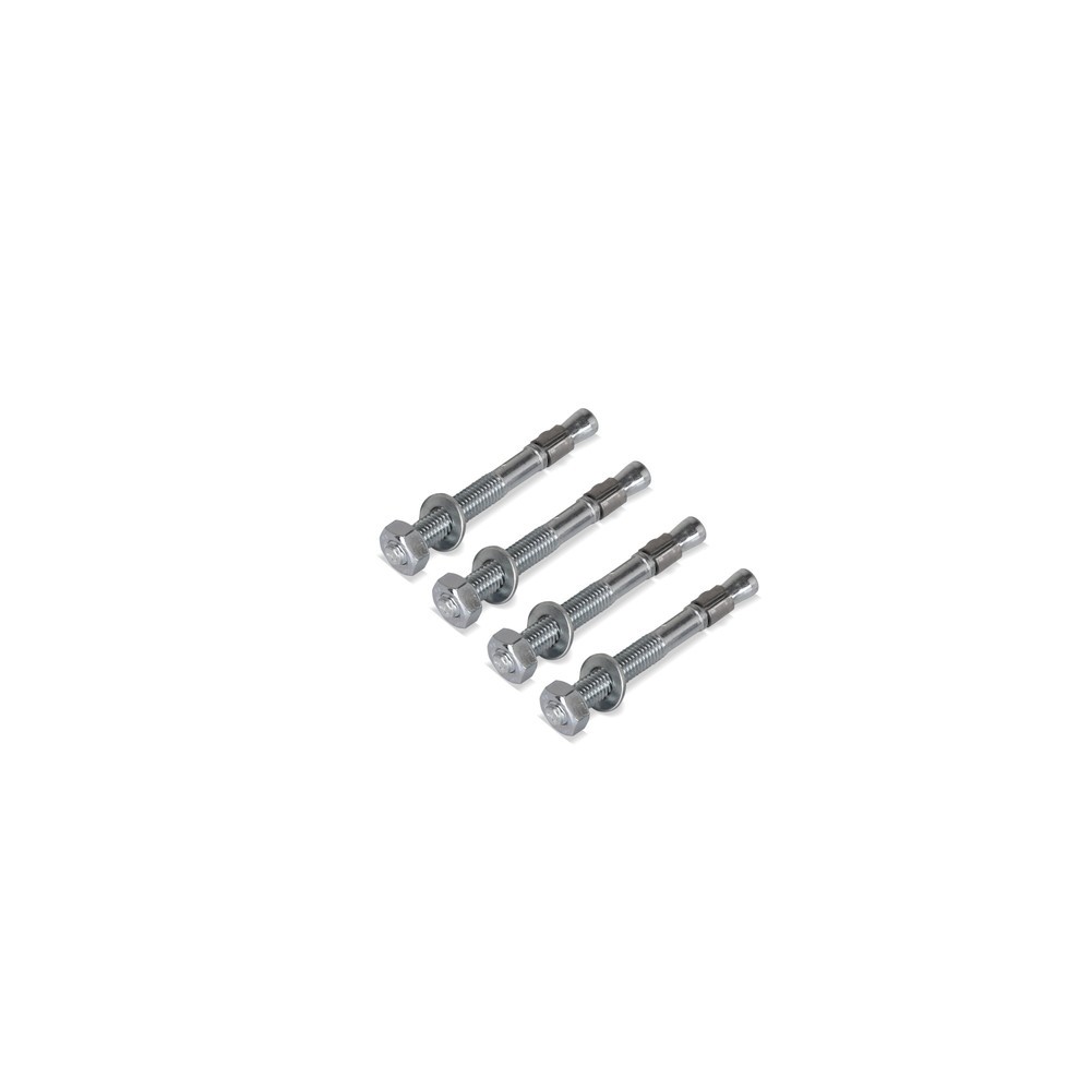 Número de imagen del producto 6: Kit de montaje de anclaje de piso de acero galvanizado en caliente 4 ud/caja