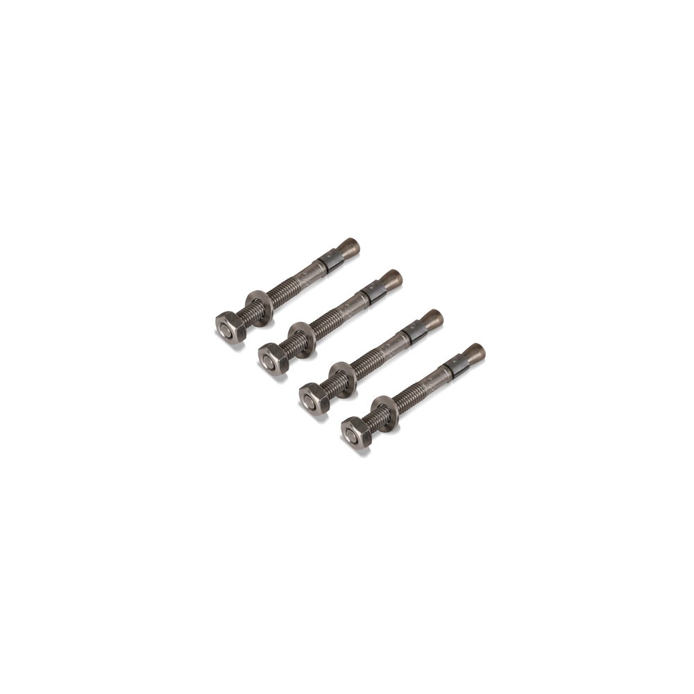 Número de imagen del producto 6: Kit de montaje de anclaje de piso de acero inoxidable 4 ud/caja