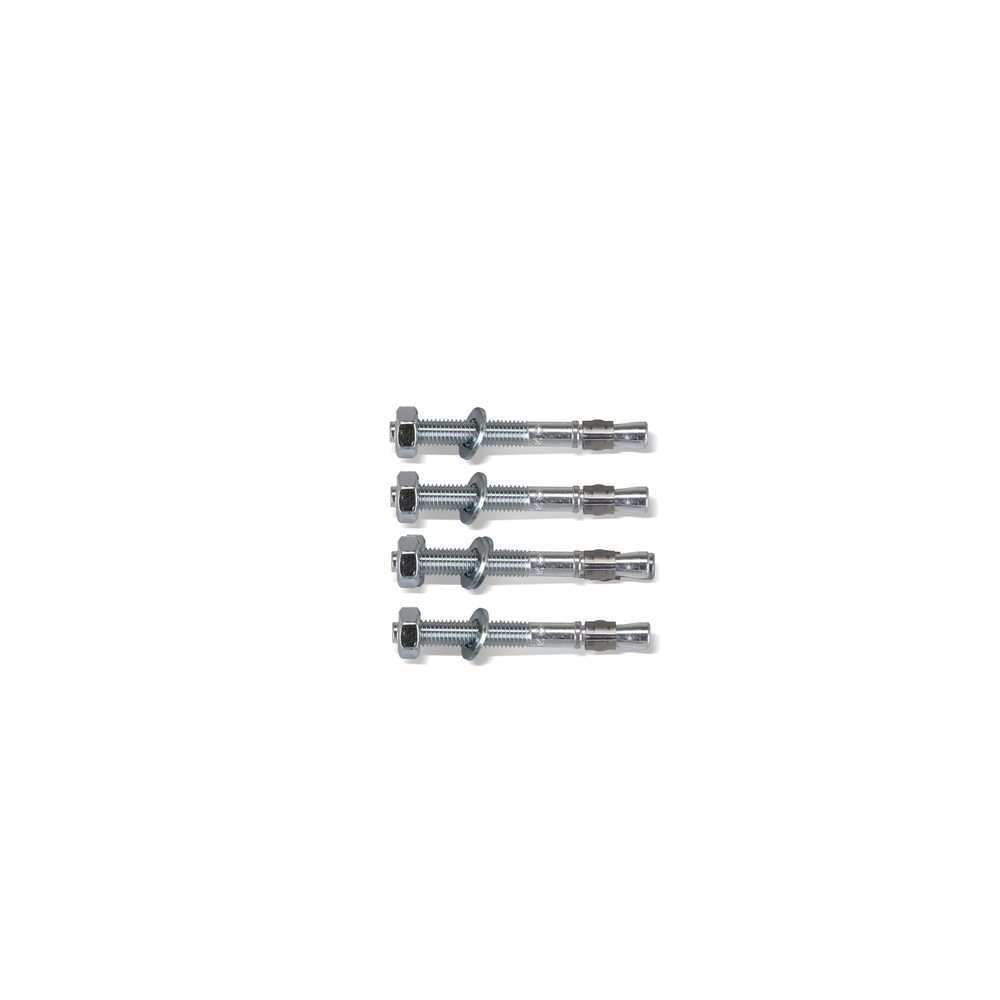 Número de imagen del producto 7: Kit de montaje de anclaje de piso de acero galvanizado en caliente 4 ud/caja