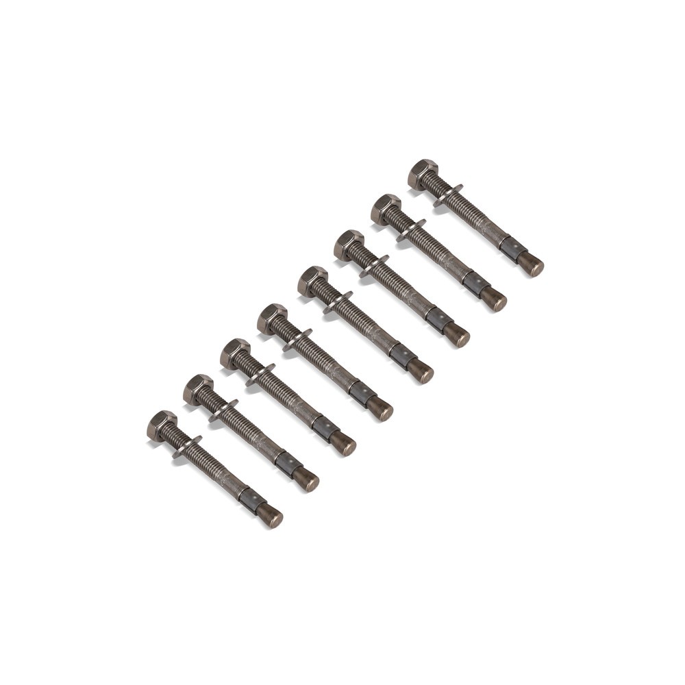 Número de imagen del producto 8: Kit de montaje de anclaje de tierra de acero inoxidable 8pcs/VE