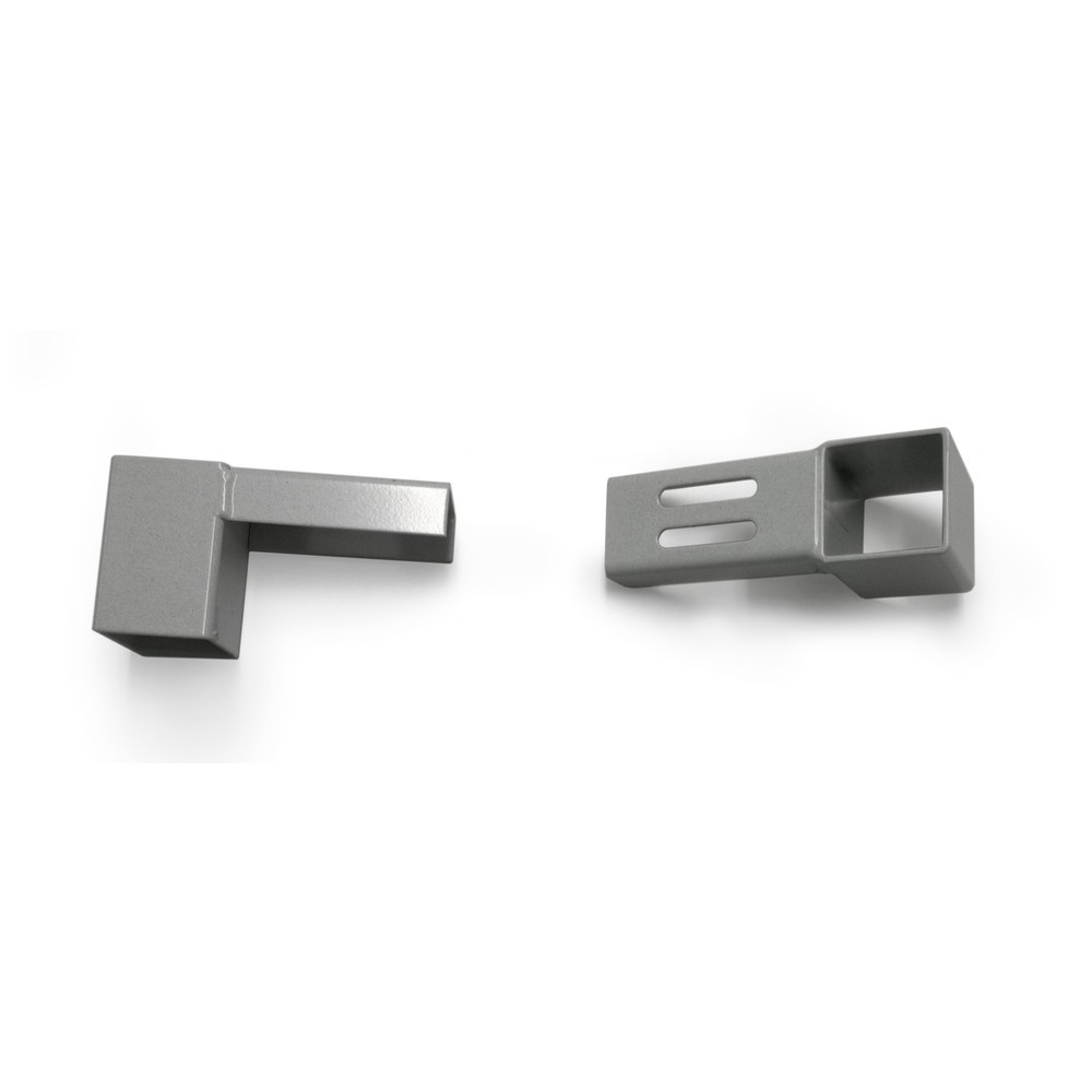 Imagen del producto: Kit de soporte para placa perforada, gris claro