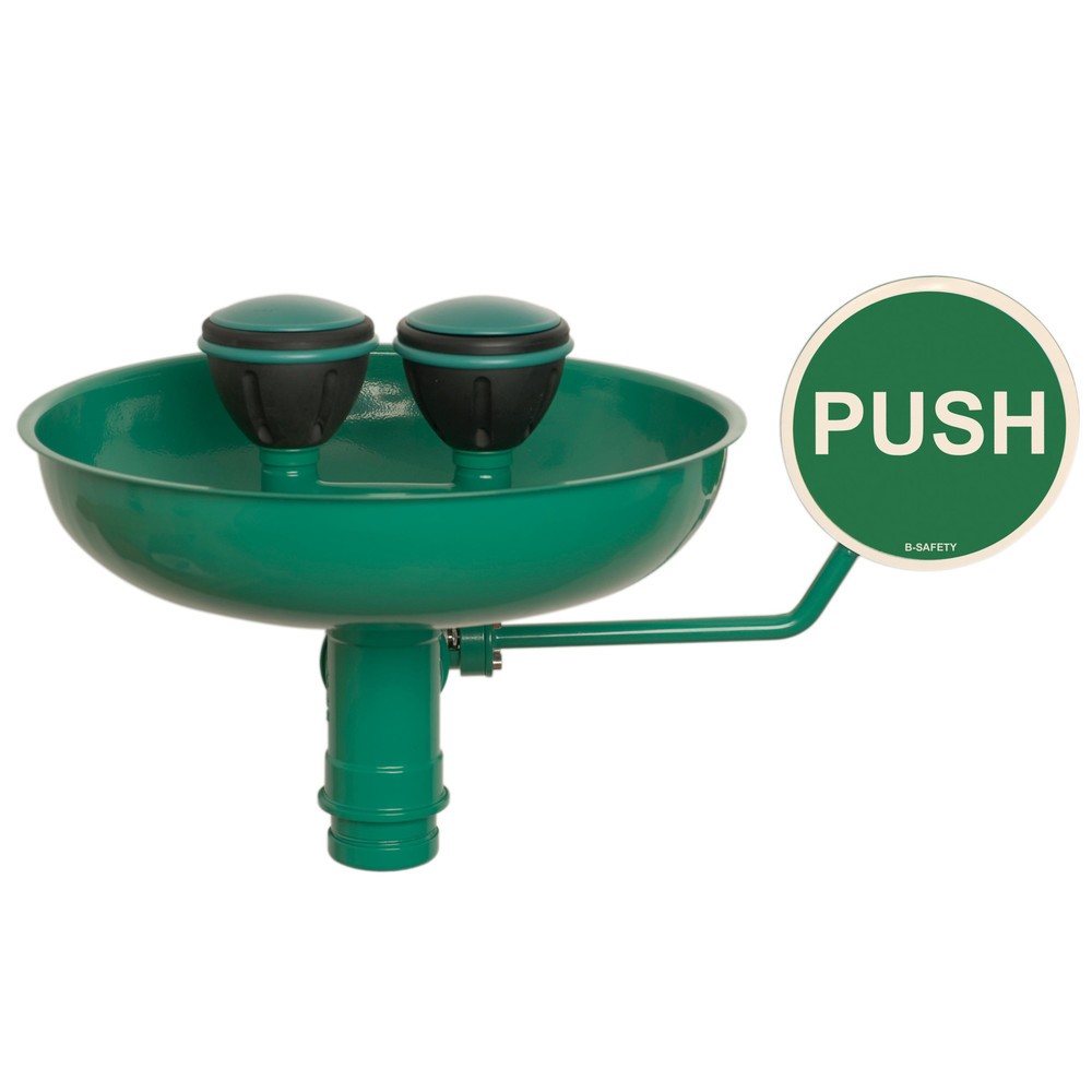 Número de imagen del producto 1: B-SafetyClassicLine Lavaojos de seguridad montado en la pared