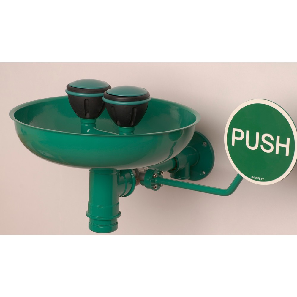 Número de imagen del producto 2: B-SafetyClassicLine Lavaojos de seguridad montado en la pared
