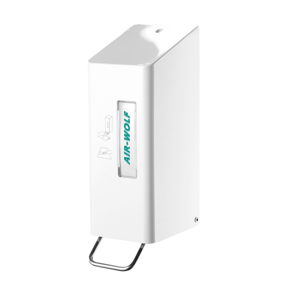 Imagen del producto: Limpiador de asiento de WC Air-Wolf para 600 ml de desinfectante de superficies, blanco