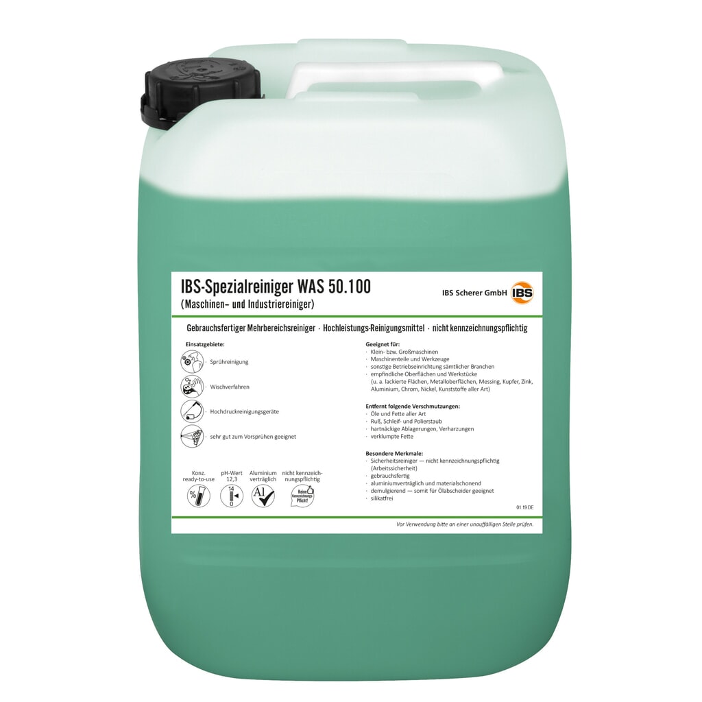 Limpiador industrial IBS WAS 50.100, 20 litros Imagen del producto: Limpiador industrial IBS WAS 50.100, 20 litros