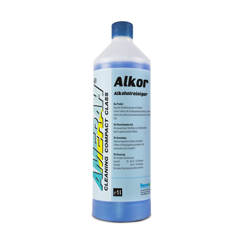 Imagen del producto: Líquido limpiador de alcohol, 1 litro