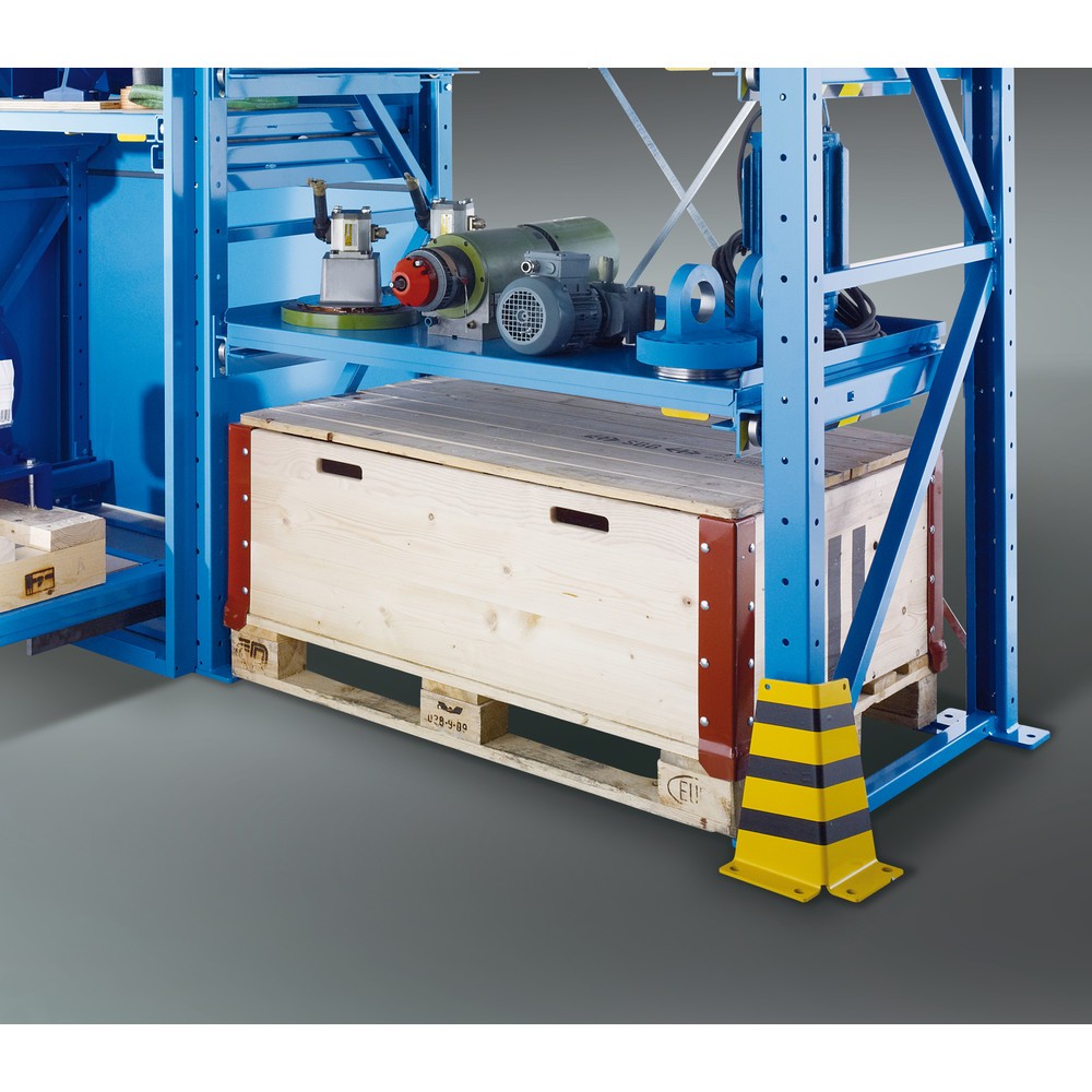Número de imagen del producto 2: Bastidor estantería extraíble de servicio pesado LISTA, módulo inicial, anchura de plaquita 890 mm, profundidad 860 mm