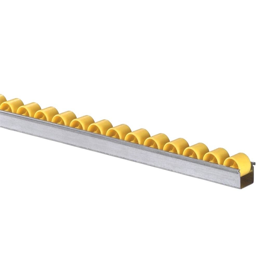 Imagen del producto: Listones en U con ruedas, RU-Normal, separación 100 mm, CC por rodillo 6 kg