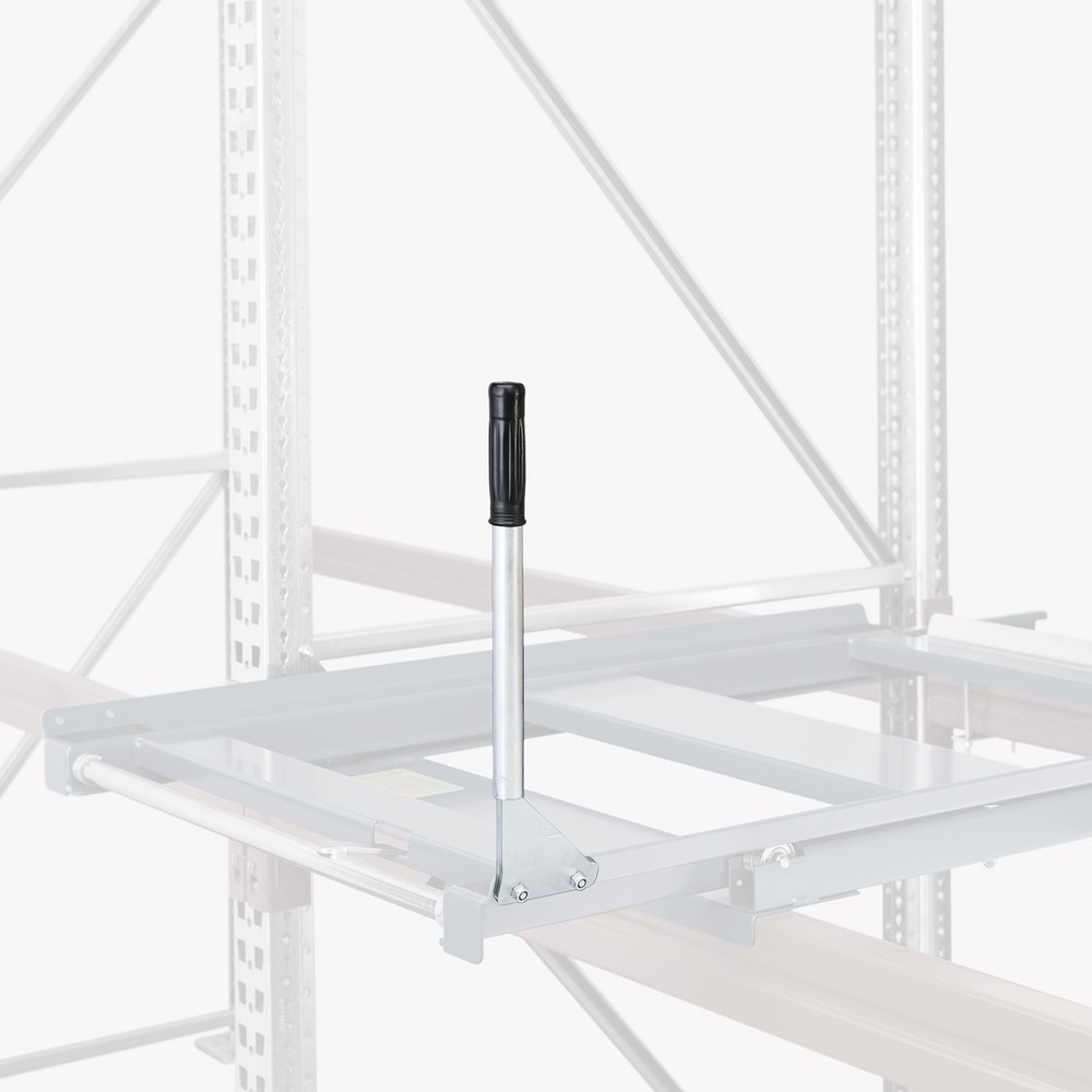 Imagen del producto: mango|maniobra de tracción para mecanismo extraíble de palets, altura de construcción del mango|maniobra 500 mm