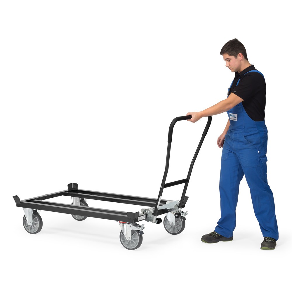 Número de imagen del producto 3: Manillar tubular de un solo pin para chasis fetra® con guardabarros, gris antracita