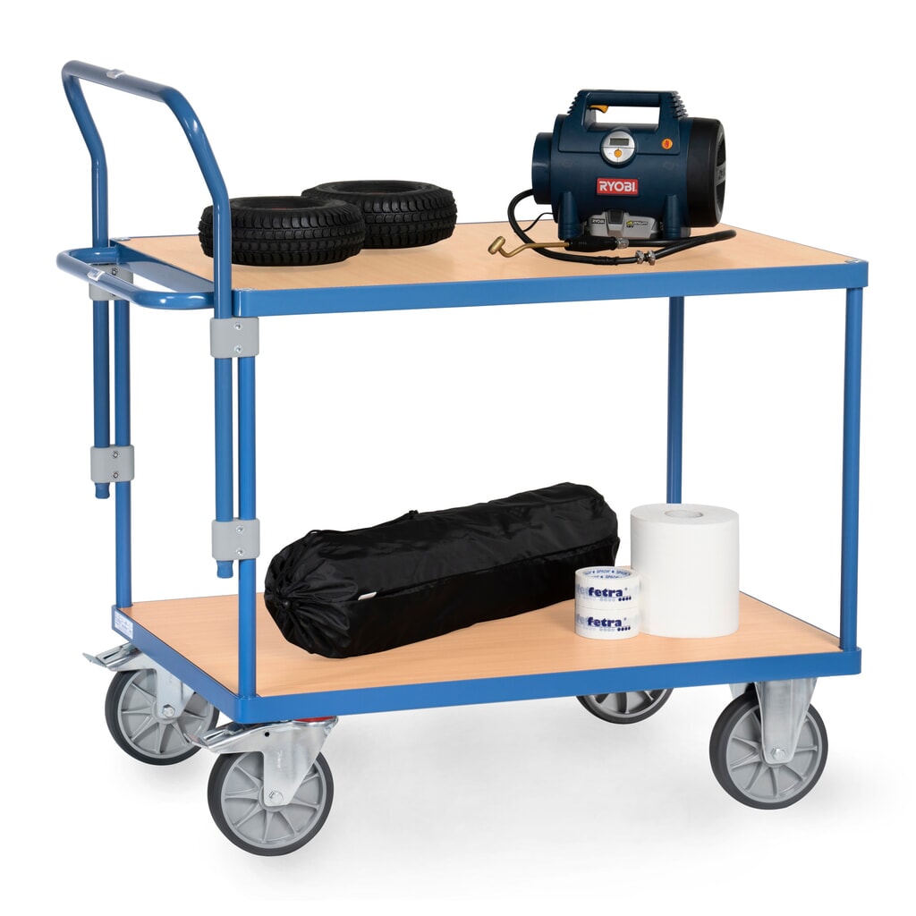 Número de imagen del producto 2: fetra® Trolley de mesa y montaje manillar de empuje ajustable en altura 805mm de ancho