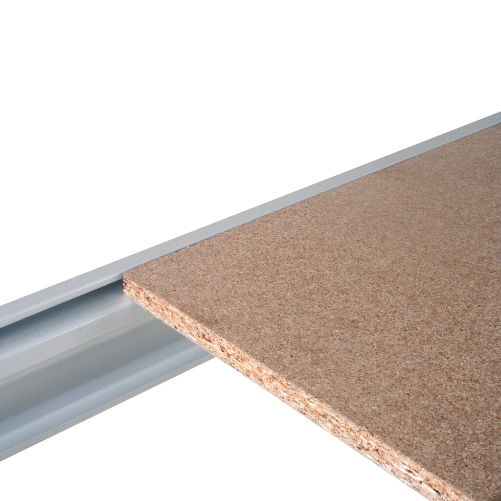 ManOrga Balda para estantería ancha, con tableros de aglomerado, ANxFO 1.800 x 600 mm Imagen del producto: ManOrga Balda para estantería ancha, con tableros de aglomerado, ANxFO 1.800 x 600 mm