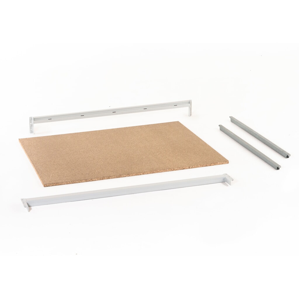 Número de imagen del producto 8: ManOrga Estantería ancha, con tableros de aglomerado, módulo adicional, ALxANxFO 3.000 x 1.800 x 600 mm