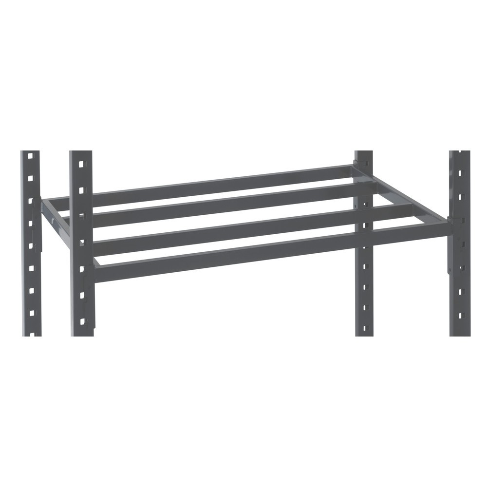 Número de imagen del producto 4: ManOrga Estantería de cargas pequeñas, módulo adicional, con baldas de tubos de acero, carga por estante 500 kg, ALxANxFO 3.000 x 1.010 x 500 mm