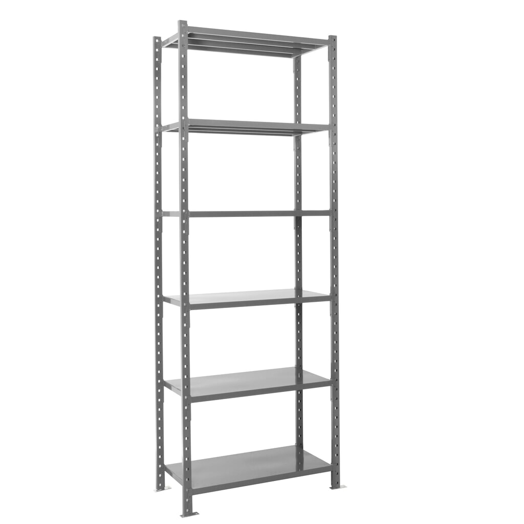 Estantería de cargas pequeñas ManOrga gris grafito con estantes de chapa de acero, carga por estante 500 kg, HxAxF 3.000 x 1.050 x 510 mm Número de imagen del producto 8: Estantería de cargas pequeñas ManOrga gris grafito con estantes de chapa de acero, carga por estante 500 kg, HxAxF 3.000 x 1.050 x 510 mm