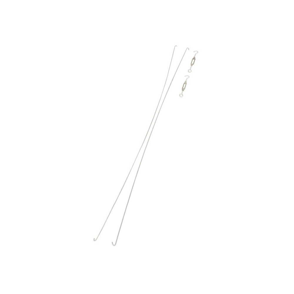 Número de imagen del producto 4: Estantería de cargas pequeñas ManOrga gris grafito con estantes de tubo de acero, carga por estante 500 kg, HxAxF 3.000 x 1.050 x 510 mm