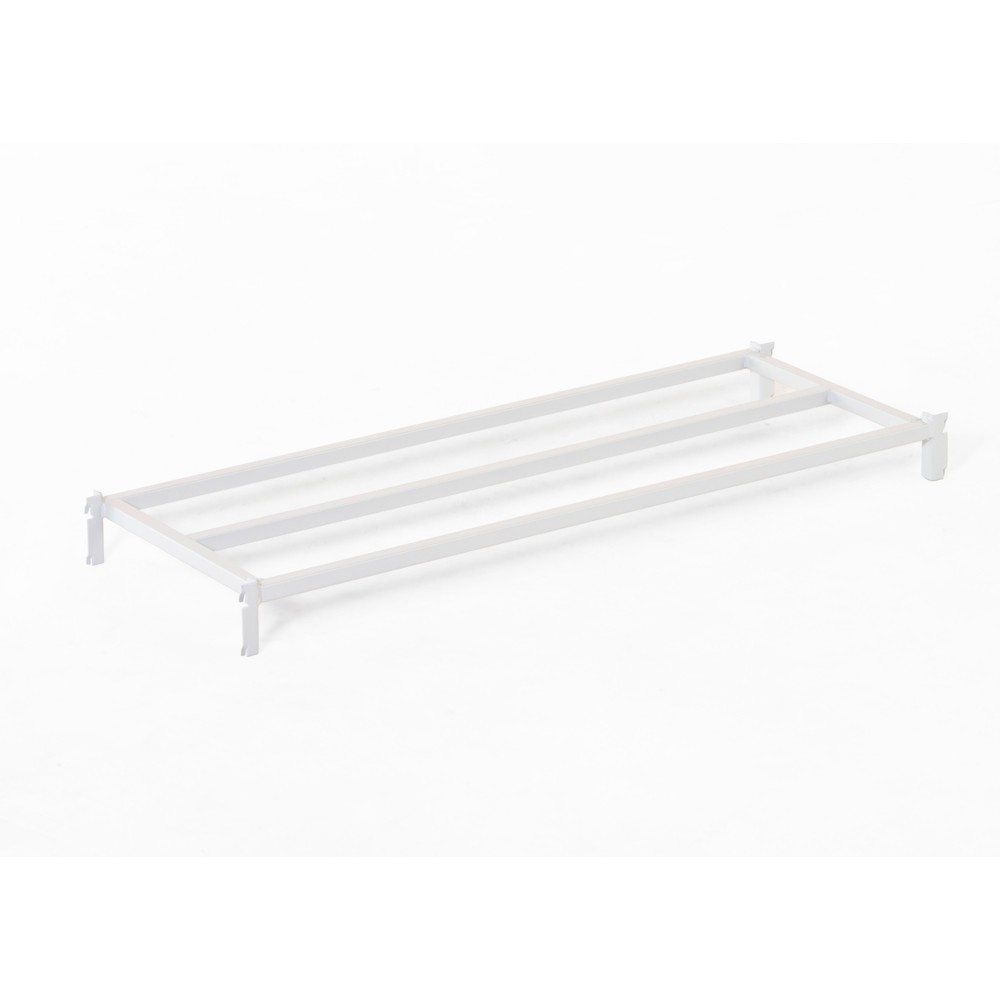 Número de imagen del producto 3: ManOrga Estantería de cargas pequeñas, módulo adicional, gris grafito / gris luminoso, carga por estante 71 kg, ALxANxFO 2.000 x 1.500 x 300 mm